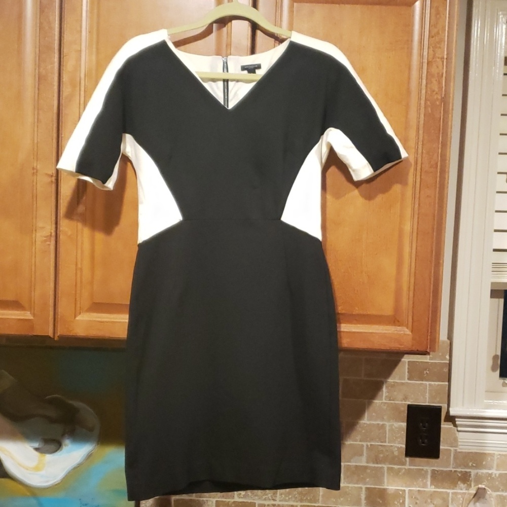 ANN TAYLOR waist slimming dress